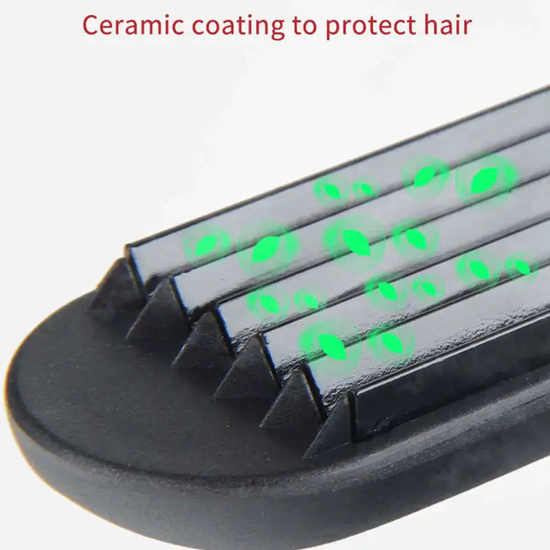 Ufree электронный контроль температуры 3 в 1 электрические бигуди для волос и выпрямитель волос Вэйвер шпилька шина быстрый нагрев