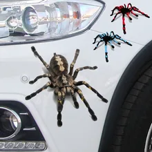 Creative Car Sticker Motorcycle Decoration Cool Spider Automobiles Accessories Scratch Stickers and Decals Car Styling New 2016