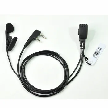 

2-Wire PTT Earphone for TC-268 TC-268S TC-270 TC-270S.etc LT-3188 LT-3260 JT-988 JT-N98 TH-446 TYT-777 MYTQ1V MYTQ1U NF-669