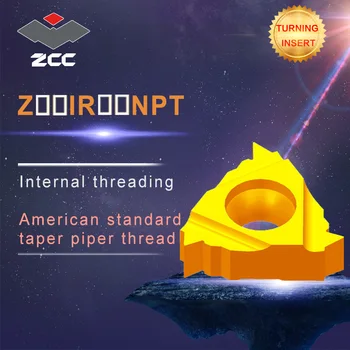 

10pcs/lot Z16IR Z16IR8NPT-Z16IR27NPT YBG205 YBG203 original ZCC carbide insert lathe tools cnc carbide threading inserts