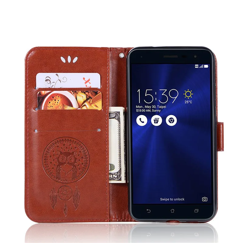 Чехол для Asus Zenfone 3 Laser ZC551KL чехол Z018D книжка из искусственной кожи 5 дюйма ZC551