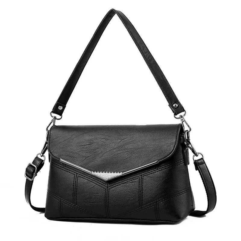 2017 New fashion Women Messenger Bags Ladies soft PU Handbag Casual