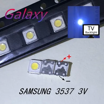 

2000pcs LED 3537 3535 Light Beads Cool white High Power 1W 3V 110LM For SAMSUNG Original LED LCD TV Backlight Application