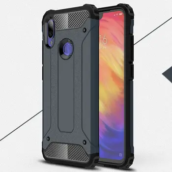 

50pcs/lot For Xiaomi Mi Play Max 3 Shockproof Tough Armor Heavy Duty Military Hard Case For Xiaomi Redmi Note 7 Note 6 Pro