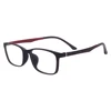 Lunettes TR90 en plastique pour hommes et femmes, montures ovales rectangulaires, monture complète, monture de Prescription, lentilles pour la lecture de la myopie ► Photo 3/5