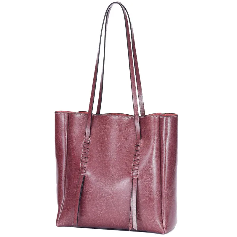 

New 2019 Women's Leather Vintage Female Tote Crossbody Bags For Women Big Capacity Purses and Handbag Bolsas Femininas Bolsas