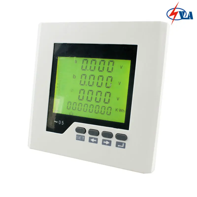 

3D2Y three-phase r panel size 120*120 mm ammeter voltmeter multifunction mete LCD digital only