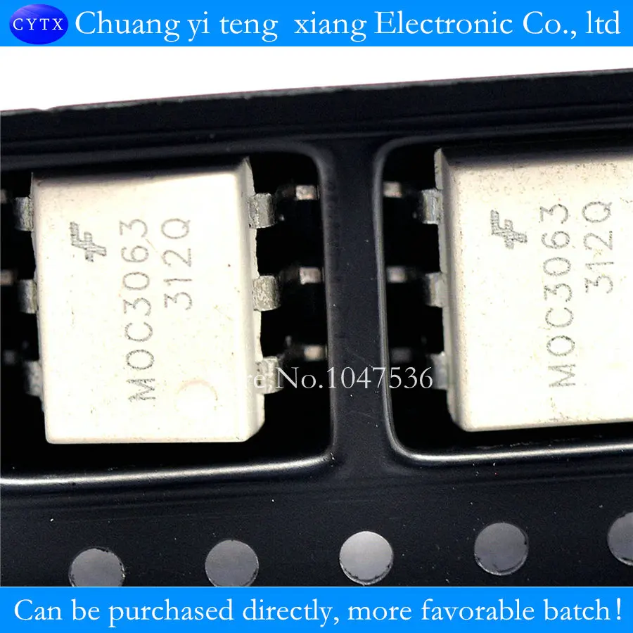 

MOC3063 light coupling patch SOP6 optoisolator photoelectric coupling 10PCS/LOT