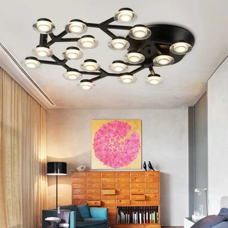 

modern led ceiling lights fixtures for living room bedroom lamp with material is Aluminum acrylic ceiling lamp