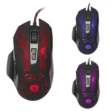 Лучшие продажи 3200 dpi 8D кнопки светодиодный механический проводной игровой мыши для ПК ноутбука эргономичный шесть клавиш восемь функций ключа