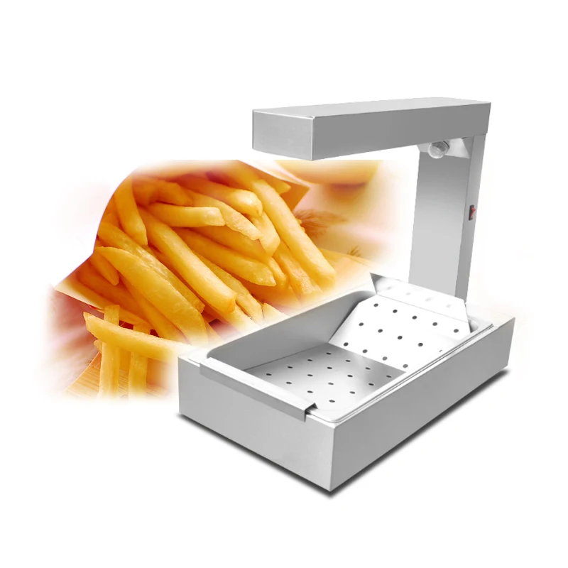 French Fries Machine Vertical French Fries Warmer Potato Chips Attemperator Egg Tart Heating Thermostat FY-620 27pcs universal direct heating bga stencil for chips reballing