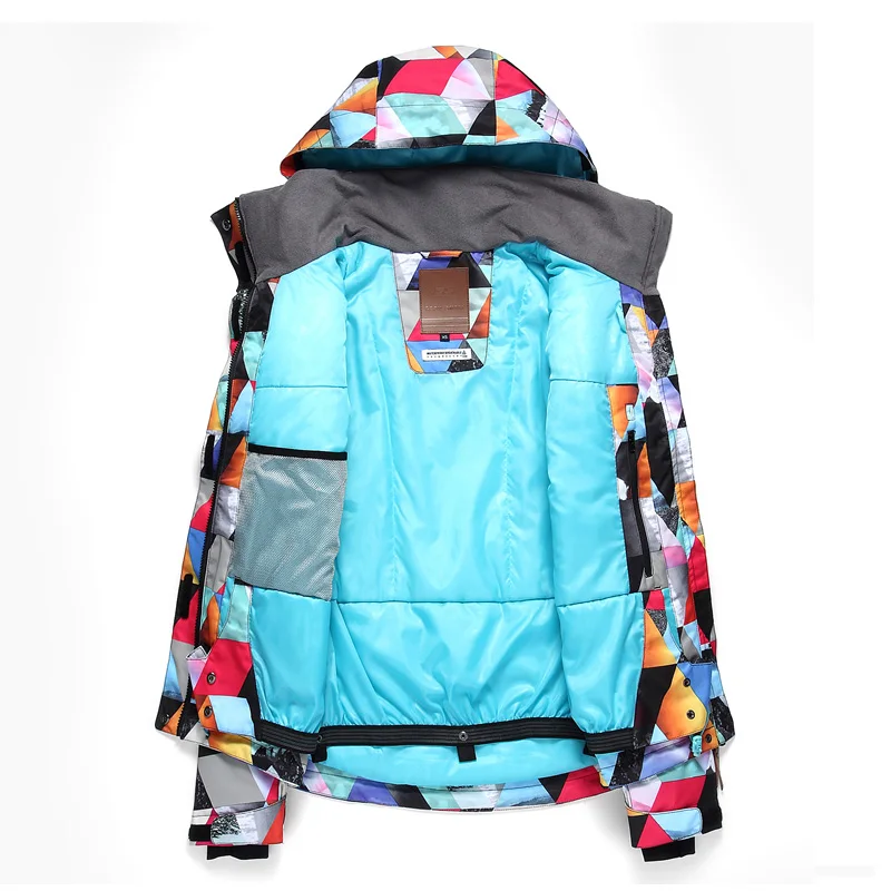 ماء دافئ سترة تزلج يندبروف الشتاء على الجليد جاكيتات تسلق الجبال الثلوج التزلج سترة لامي