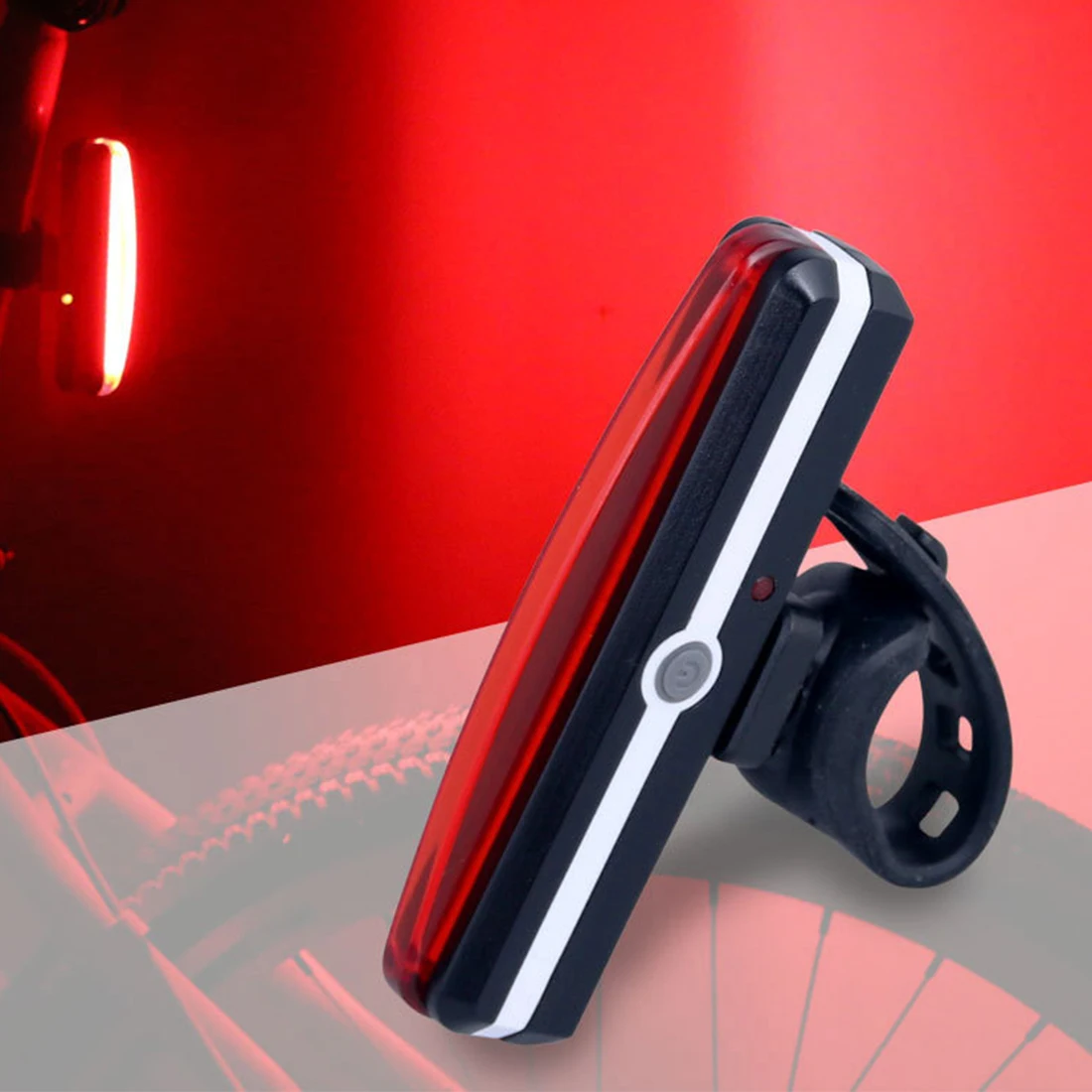 USB T6 Rechargeable Bike Front Headlight Tail Light Set Waterproof Bicycle Light