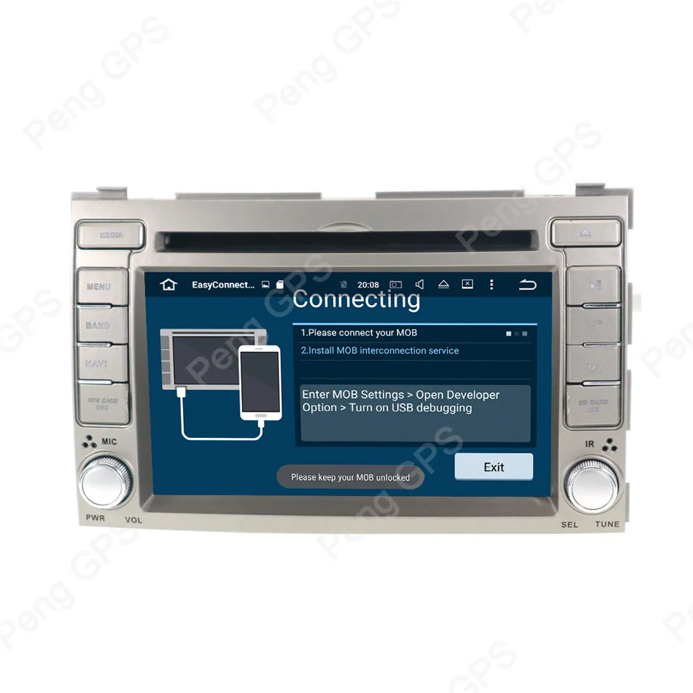 Discount 2 Din Android 8.0 Car CD DVD Player 8Core GPS Navigation for Hyundai I20 2008-2013 Stereo 1080P HD Screen Autoradio Headunit FM 4