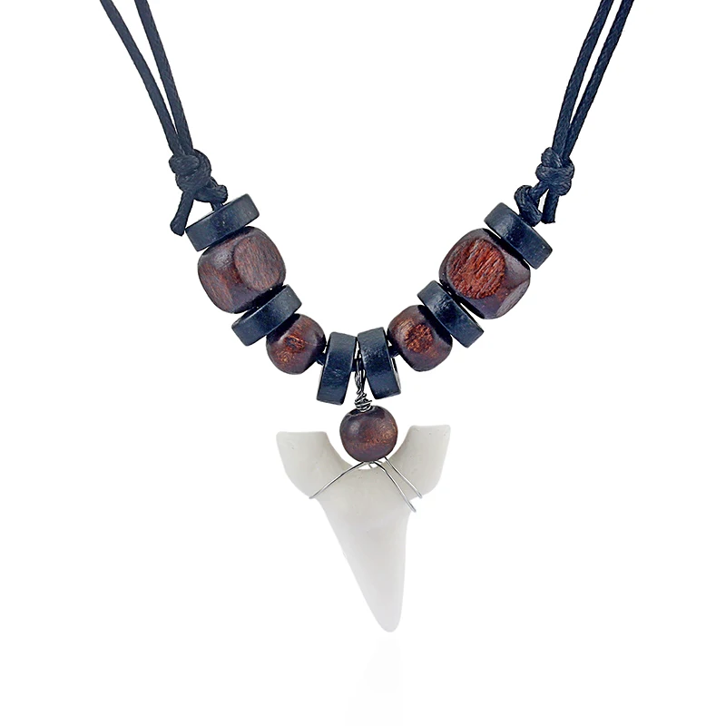 Кулон для серфинга ожерелье с зубами акулы|necklace cable|necklace packagingbead pearl necklace |