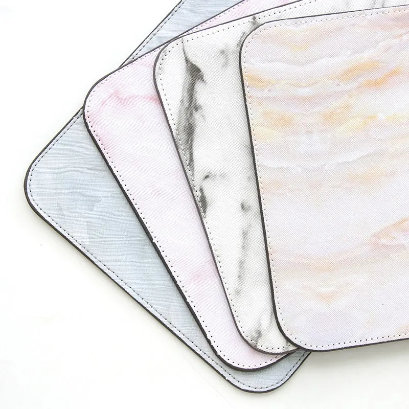 XGZ Marble Pattern Fashion Mouse Pad Gaming Mouse Accessories Office Desk Pad Mat for Laptop Gamer Gear Small Mousepad D.va