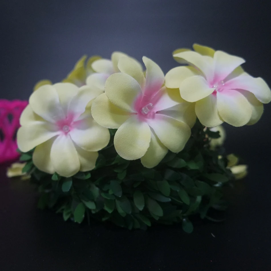 Creative Plumeria DIY LED String Lights, AA Battery floral holiday lighting, Event Party flower decoration,Bedroom garland deco Creative Plumeria DIY LED String Lights, AA Battery floral holiday lighting, Event Party flower decoration,Bedroom garland deco
