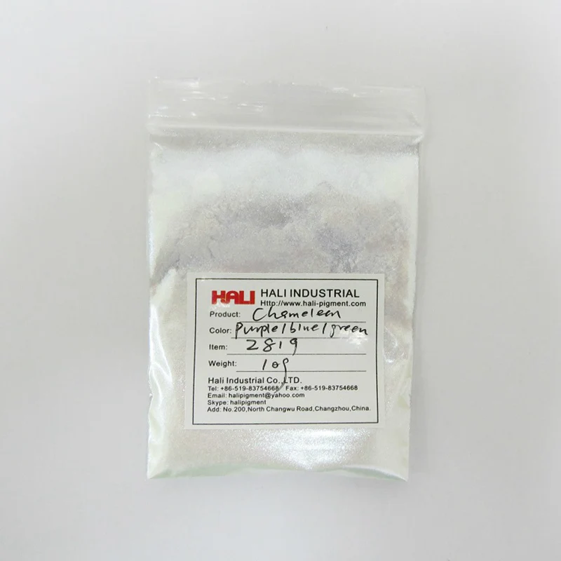 Color Shift Pigment Powder Chameleon pigment powder color shift pigment color flip purple/blue/green 10gram.