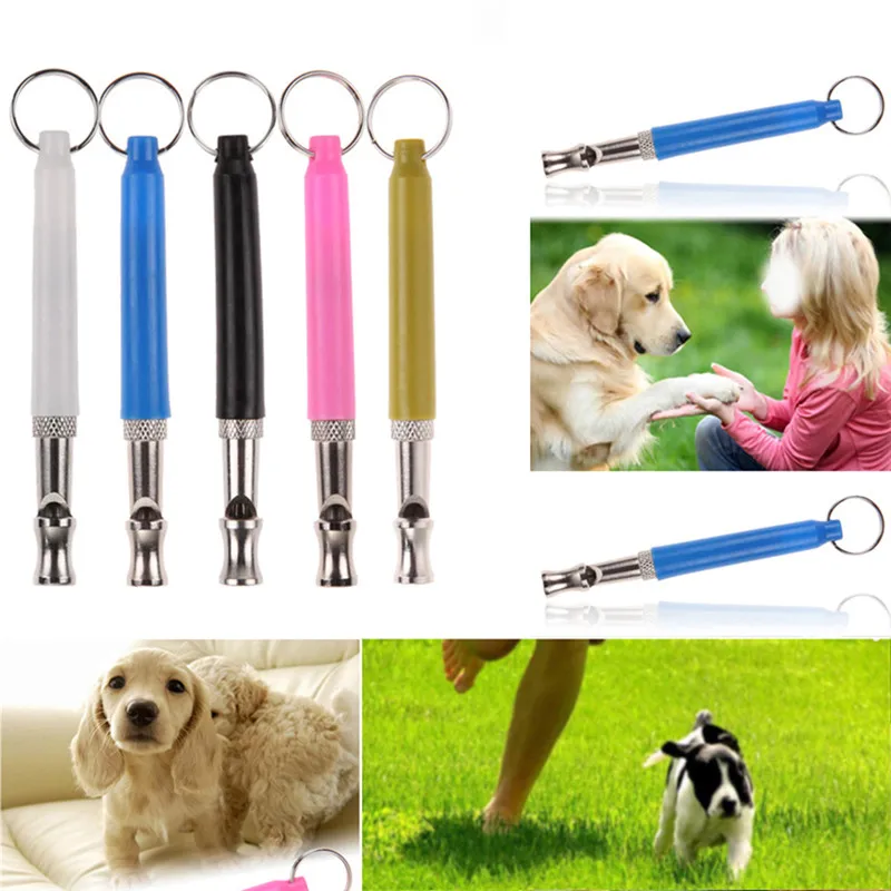 Ultrasonic Dog Repeller 90mm Pet Dog Training Adjustable Whistle Pitch Anti Bark Pet Supplies5