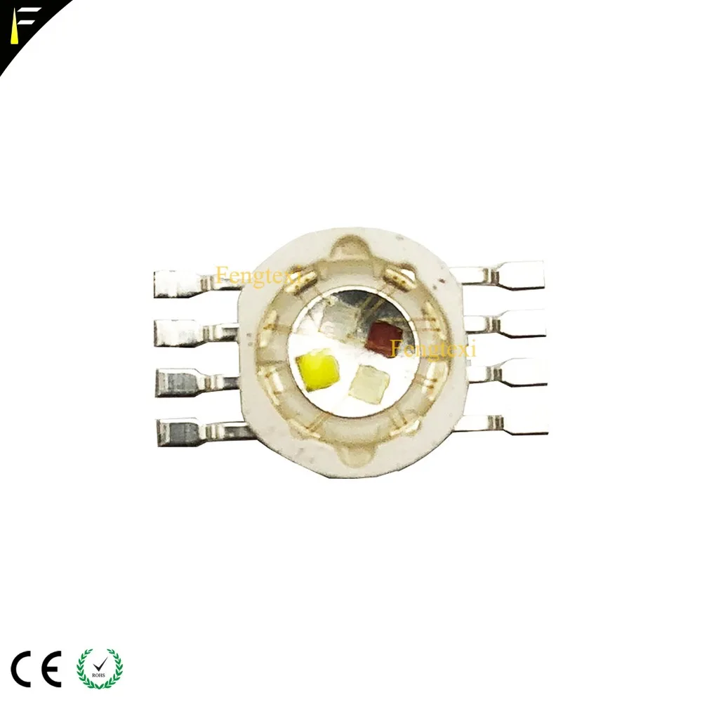 40Pcs 4In1 Rgbw 5In1 Rgbwa 6In1 Rgbwuv 10W12W Epistar Led Lamp Chip Module High Power Emitter Diodes 45Mil For Stage Light huismerk kopen in de aanbieding