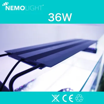 

Nemolight intelligent program control LED light 36W retractable bracket Aquarium lamp Aquatic lamp Coral lamp 60-90CM fish tank