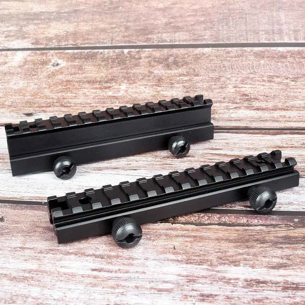 

Middle Profile AR Riser Base QD Scope Mount 20MM Rail with 13 Slots Weaver-Picatinny Rail Hunting Accessory for Tactical Airsoft