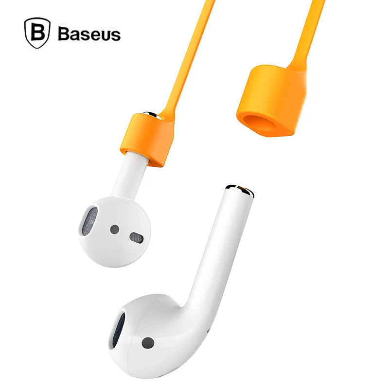 Купить наушники baseus. Держатель силиконовый для наушников Apple AIRPODS Baseus ACGS-a06 Green 256224. Держатель для наушников аирподс. Шнурок Baseus Earphone Strap. Шнурок держатель силиконовый для AIRPODS магнитный.