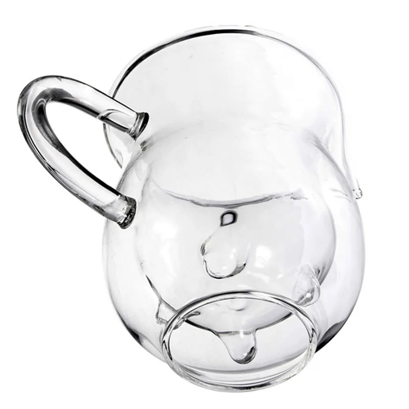 New-Double-Wall-Glass-Milk-Beer-Coffee-Cup-Mug-Creative-Handmade-Drinkware-Clear-Glass-Friend-Gift