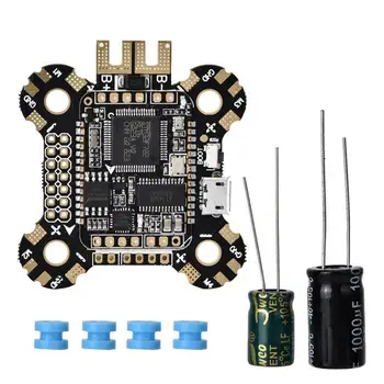 

RCtown JHEMCU F722 Betaflight F7 Flight Controller 2-6S OSD 5V/2A BEC Current with 25V/1000uF Capacitor 30x30mm for RC Part