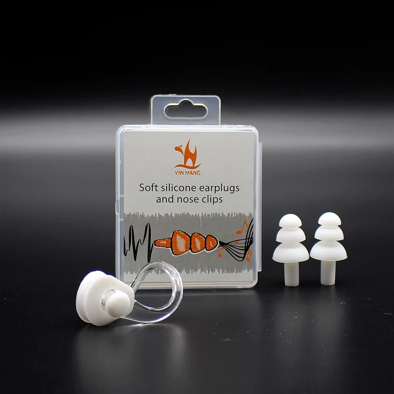 

1Set Soft Earplugs Environmental Silicone Waterproof Dust-Proof Earplugs Sleeping Travel Diving Water Sports Swimming Accessorie