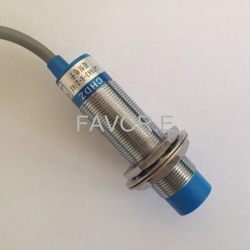 

M18 DC NO 2 wires 8mm Approach Sensor Inductive Proximity Switch 6-36VDC LJ18A3-8-Z/EX