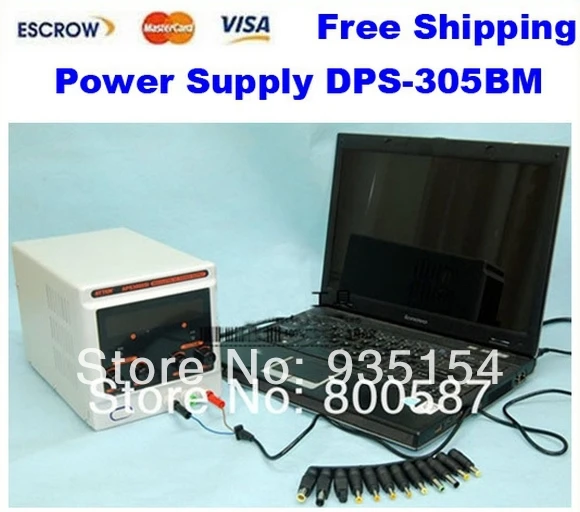 

Freeshipping power adapter power supply DPS-305BM 220V Digital Control 30V 5A DC Voltage Regulated, Laptop Repair+34 free Plugs