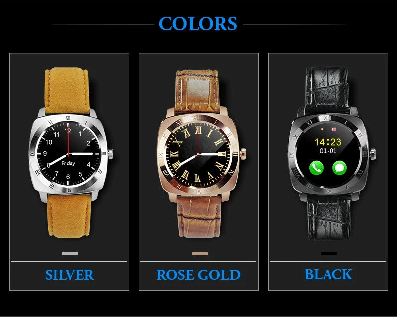 

5pcs Bluetooth Smart Watch with SIM TF Card Slot Pedometer Sleep Tracker for Android IOS Smartphones