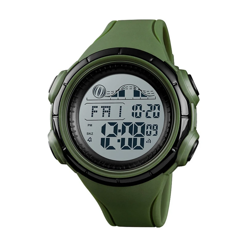 

Skmei Men'S Sports Outdoor Watch Date Digital Countdown Second Hand Luminous Waterproof Electronic Watch 1379