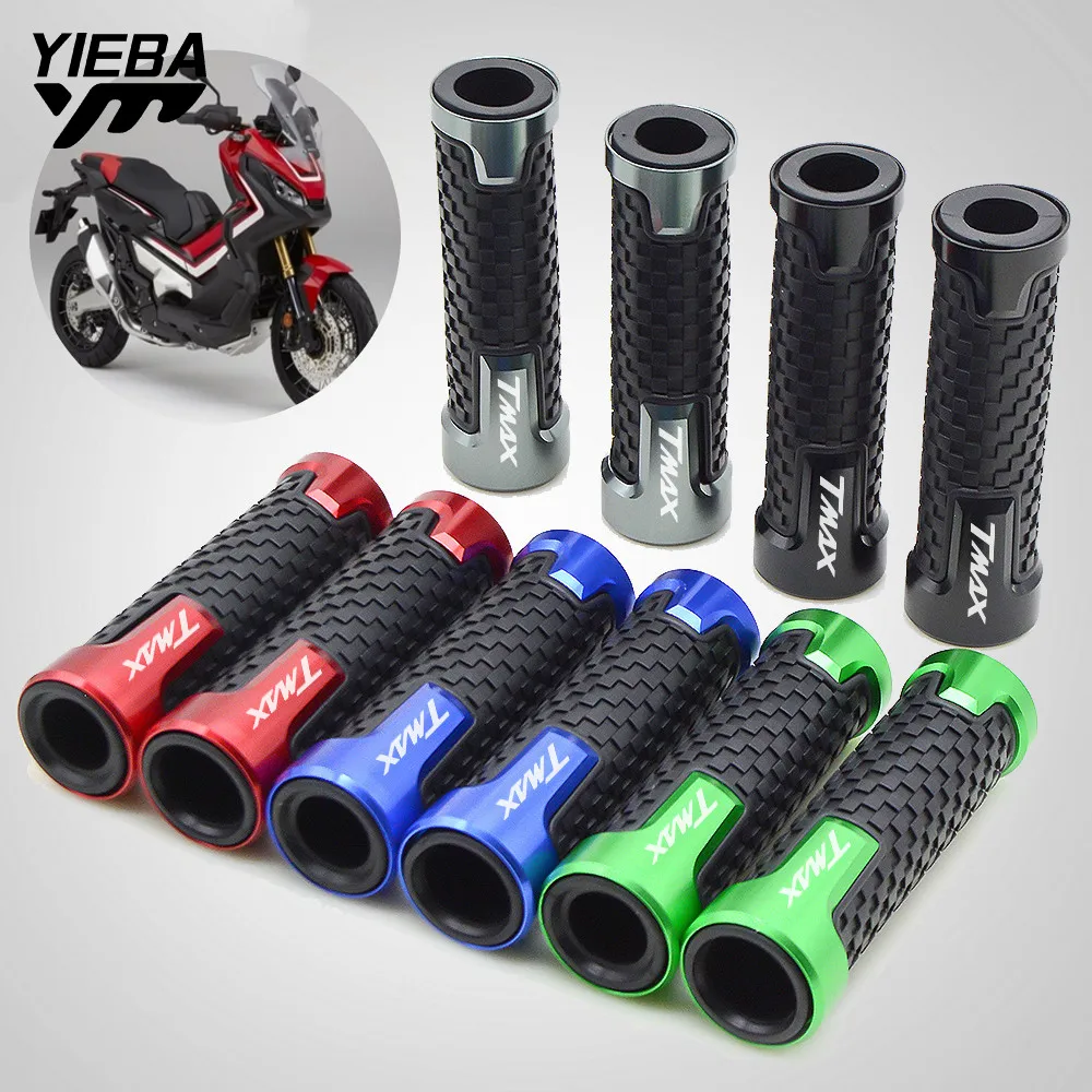 Motorcycle HandleBar 22MM 7/8'' Hand Grips For YAMAHA TMAX XMAX MT07