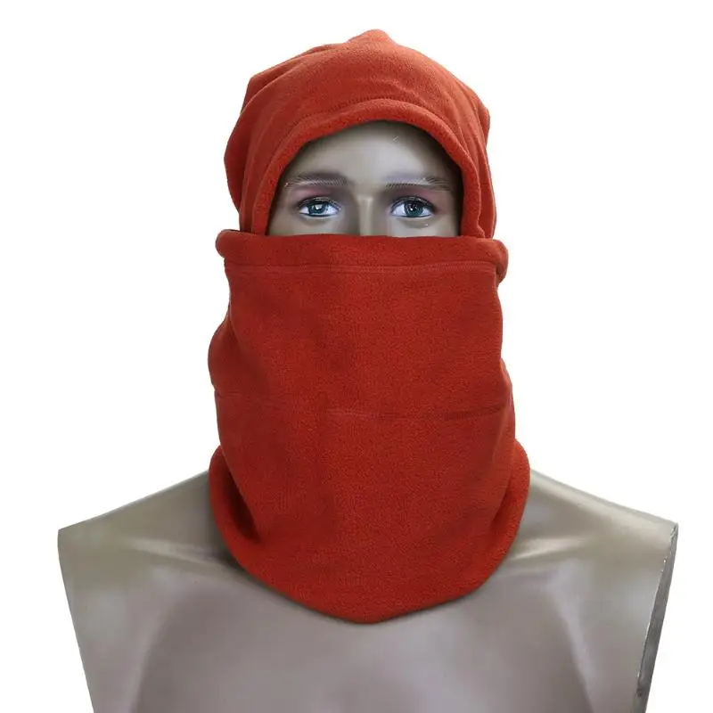 cheap NEW Bicycle Fleece Caps Cycling Riding Headwear Neck Warmer For Head Bike Face Masks Hat Collar Scarf Bicycle Accessories 3Color