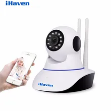 iHaven Smart Home Security Wifi Camera 720P HD Cloud Storage P2P IR Night Vision Network IP