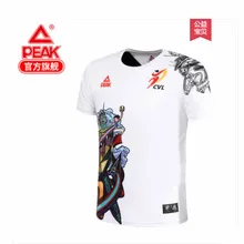 Пик одежда мужская короткий рукав лето студенческий дикий дышащий баскетбольный Свитшот