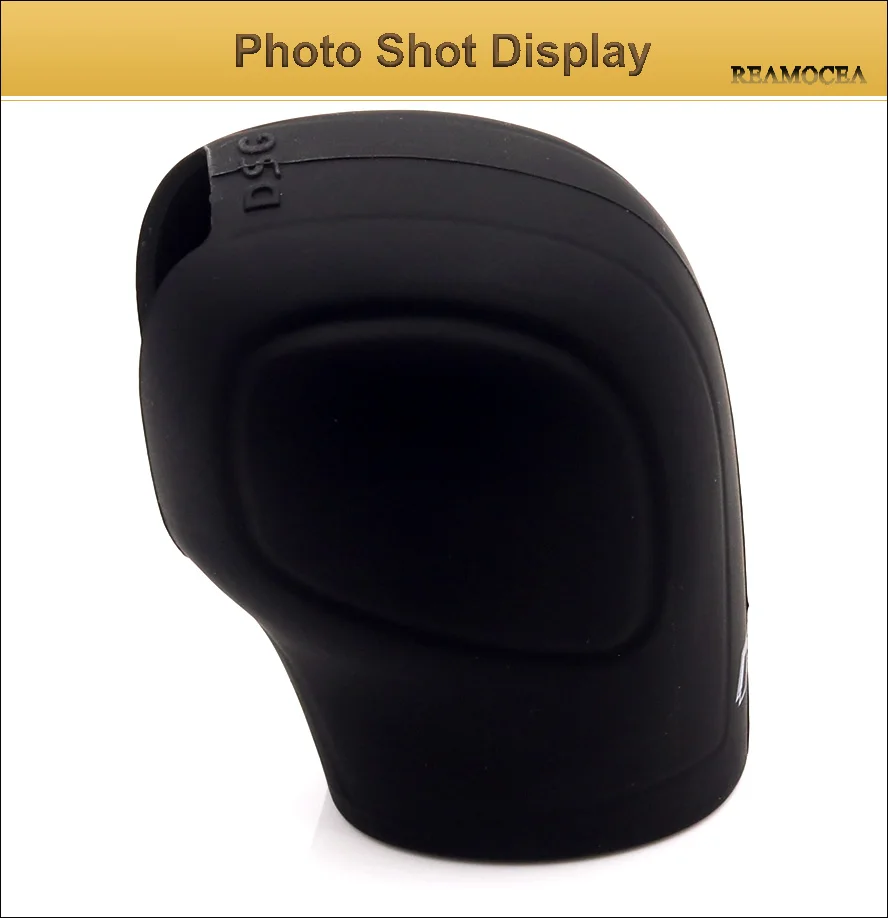 1Pc Car Gear Head Shift Knob Cover Soft Silicone Auto Round Protector for Volkswagen VW Magotan Sagitar Passat (11)
