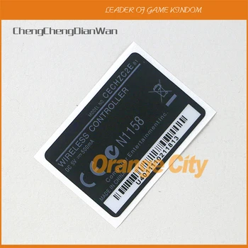 

30pcs For playstation 3 Wireless handle Controller Housing Shell back label Sticker for ps3 Wireless Handle B
