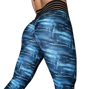 

2018 New Arrival Fashion Creative Women High Waist Fitness Leggings Stretch Pants Trousers For Women With High Quality Hot #30