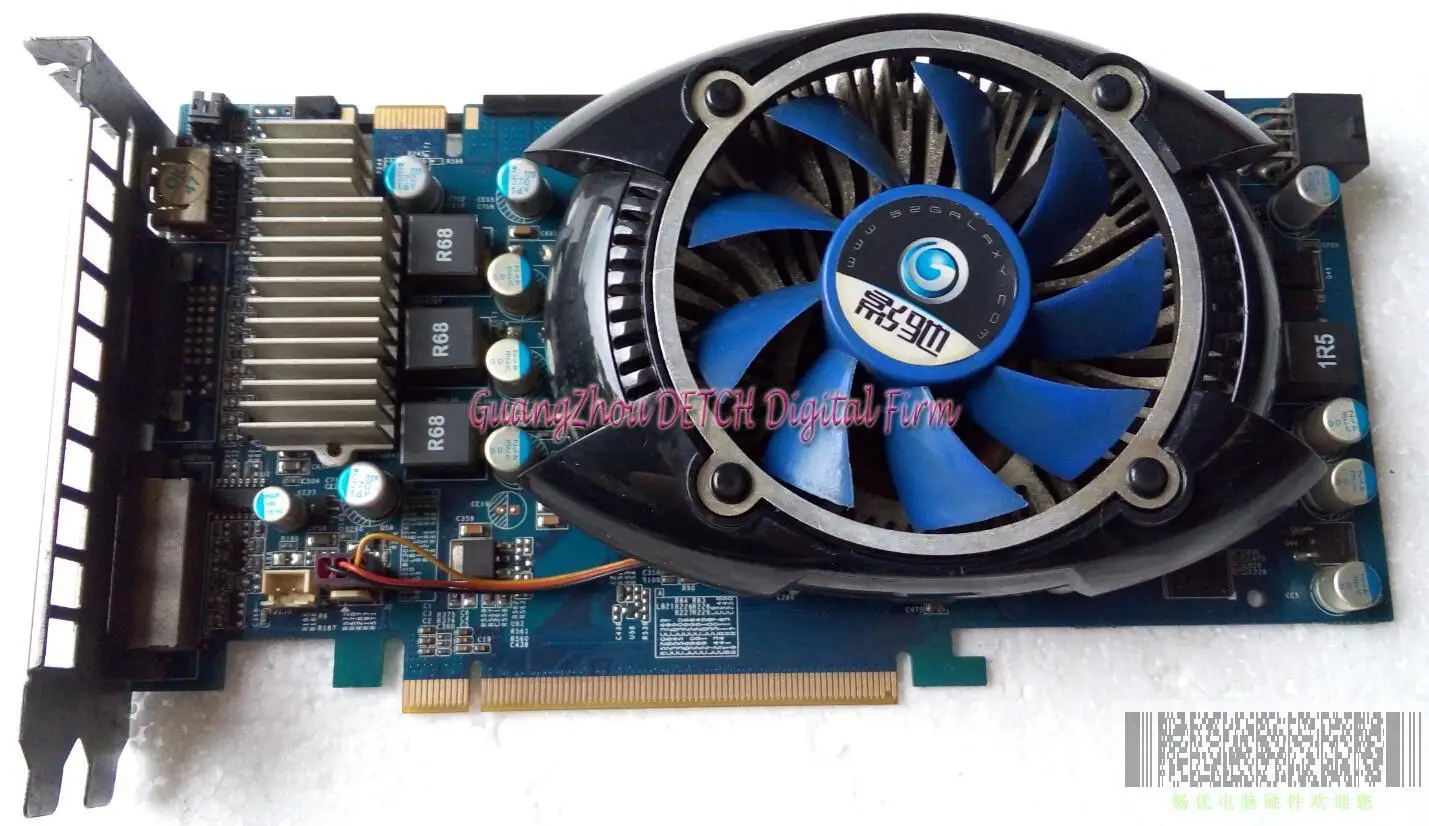  GTS250 d3 512m 1g Used game graphics 