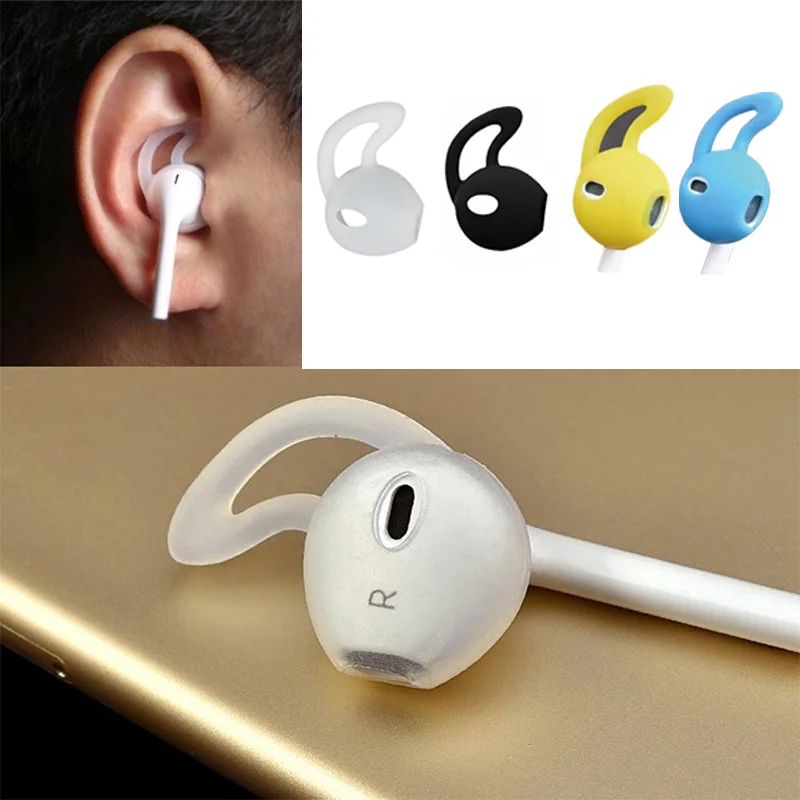 1 Pair Silicone Case Earphones Airpods Cute Animal Shape Silicone Case Protective Cover Portable Pouch Anti Lost Protector