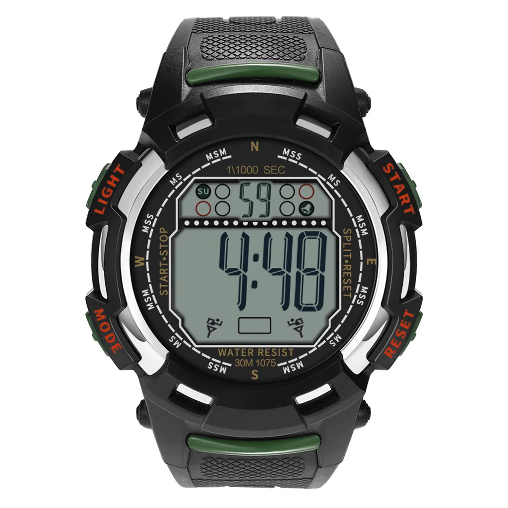 2019 News Arrival Watch men digital Luxury Men Analog Digital Military