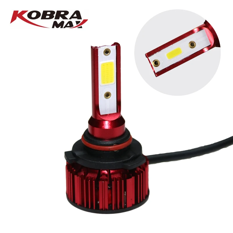 Светодиодные Автомобильные фары KobraMax 9005/HB3/H10 H4/HB2/9003 8000LM 6500K 12V противотуманные