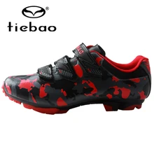 TIEBAO Для мужчин Для женщин обувь для горного велоспорта на открытом воздухе обувь для горного велосипеда велосипедная обувь совместим с система SPD Sapatilha