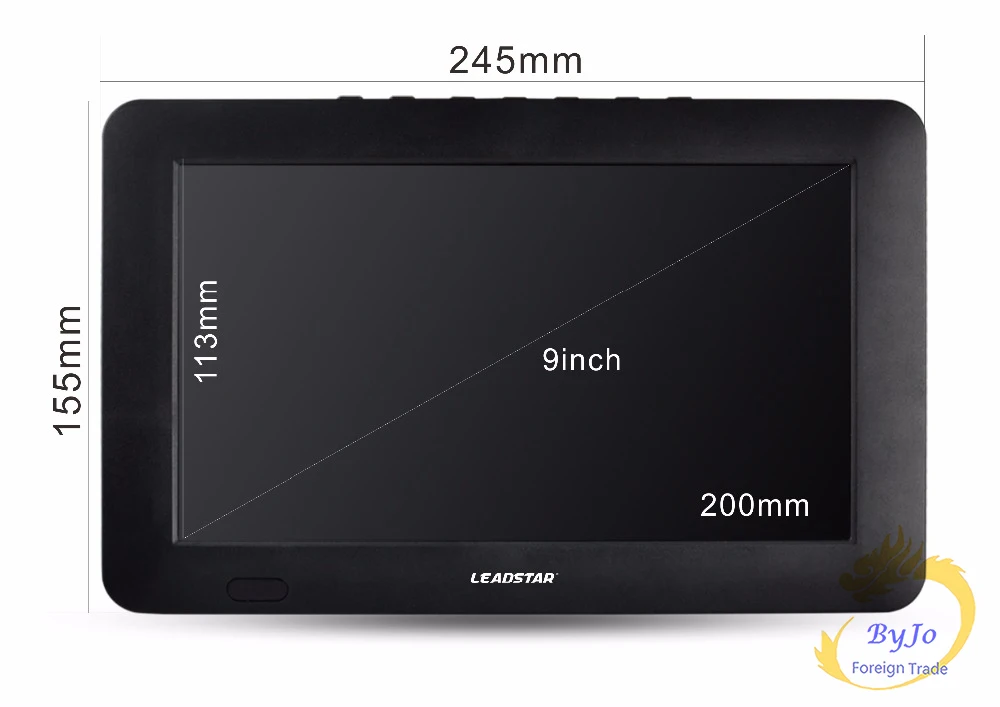 LEADSTAR D9 9 дюймовый СВЕТОДИОДНЫЙ цифровой ТВ плеер DVB T T2 аналоговый мини все в одном