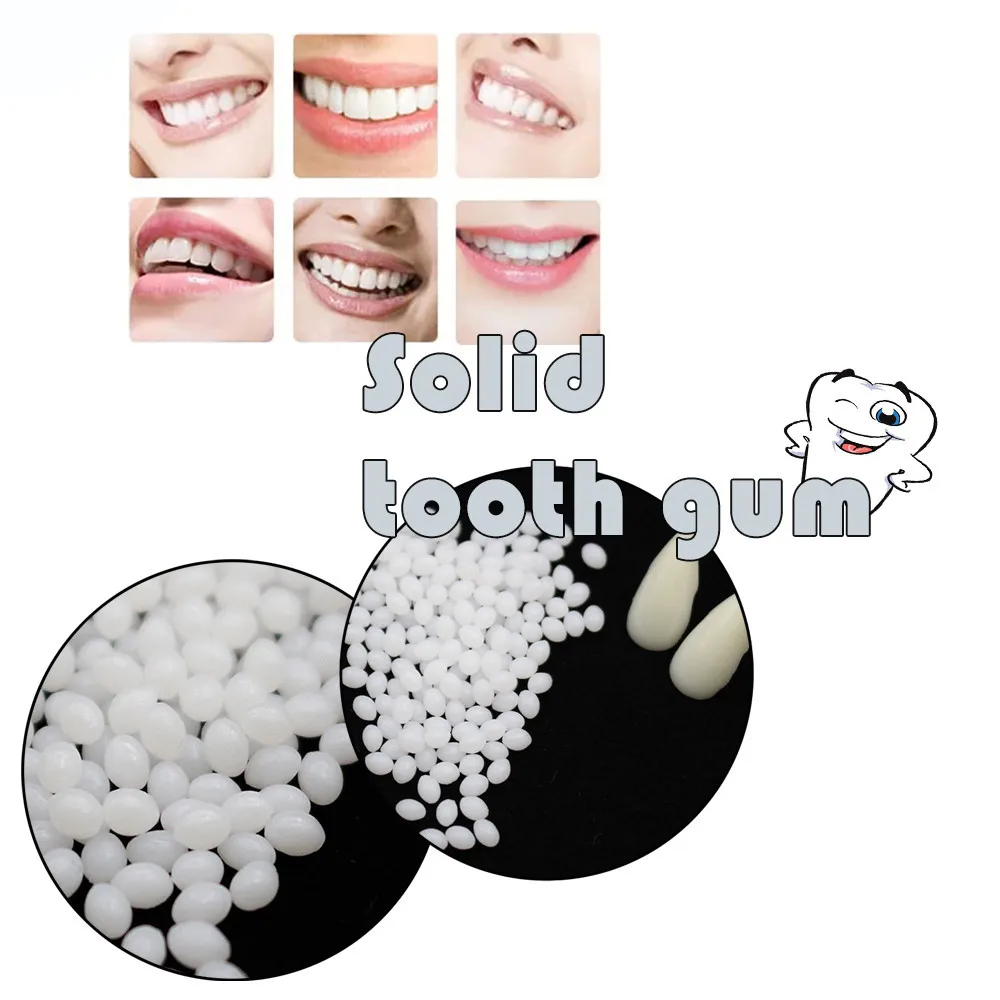 ремкомплект для зубов. медицинский клей для зубов. временный набор для ремонта зубов. Falseteeth твердый клей для протезов. шарики для зубов.