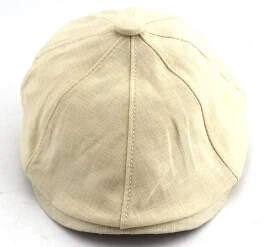 BFDADI, модная весенне-летняя кепка, размер 57, 58, 59, 60 см, тонкая льняная Кепка, дышащая, 5 цветов, шапка для мужчин и женщин - Цвет: 03