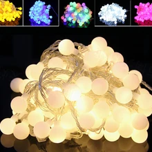 60 м 600 светодиодный s 110 V 220 Вт водостойкый LED IP65 открытый многоцветный светодиодный гирлянды рождественские Огни Праздник свадебное украшение вечеринки